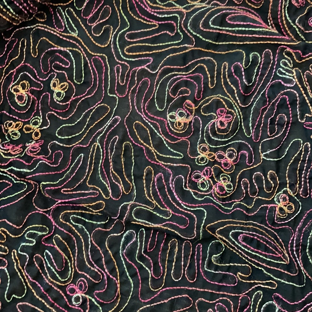 funky neon 80s pattern zip up jacket - Picture 6 of 10